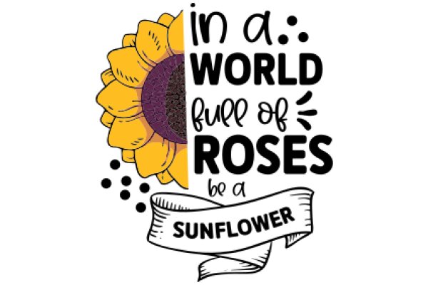 In a World Full of Roses, Be a Sunflower