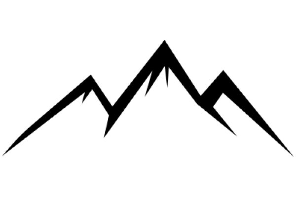 Stylized Mountain Logo