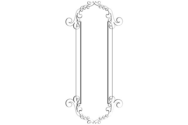 Elegant Vintage Ornament Frame