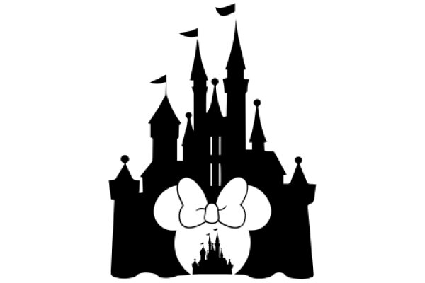 A Silhouette of a Castle and a Bow, with a Hidden Treasure