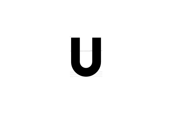 Uppercase Letter U