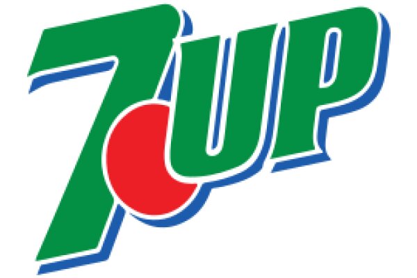 Vivid Branding: A Logo for a Company Named '7UP' with a Red Balloon Accent