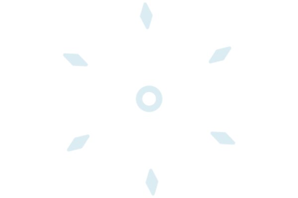 A Symmetrical Pattern of Diamonds and Circles