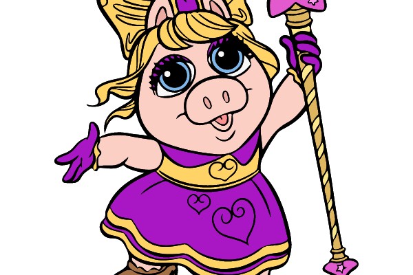 Enchanted Piglet's Magic Moment