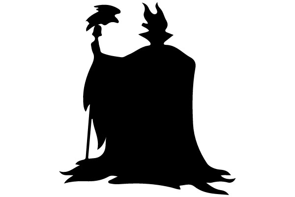 Dark Sorcerer's Silhouette