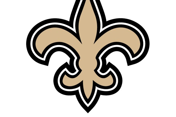 #Saints50 - The Official Logo of the New Orleans Saints