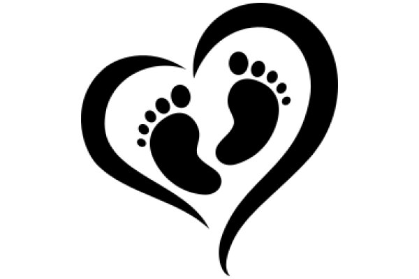 Footprint Heart