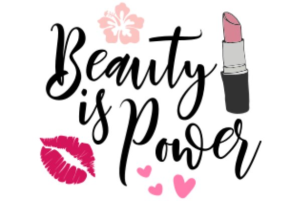 Beauty is Power: A Graphic Design Showcasing the Influence of Beauty Products and Makeup on Empowerment and Self-expression
