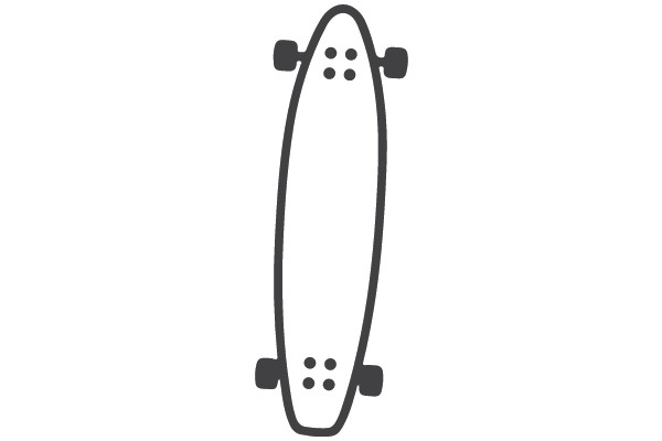 Skateboard Outline