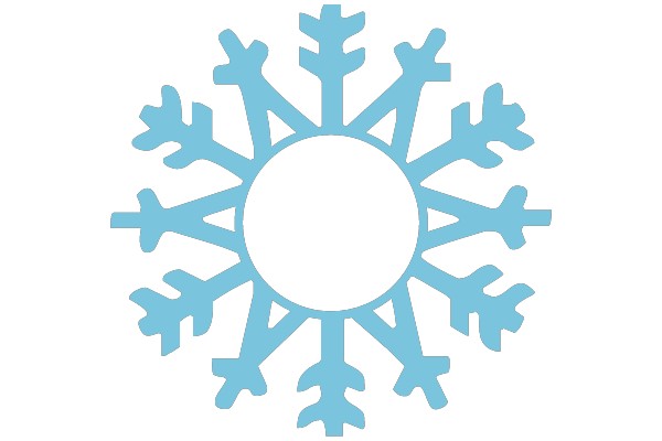 Winter Snowflake Symbol
