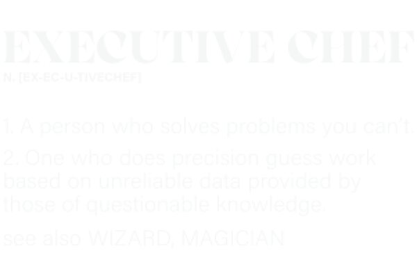 Executive Chef: A Recipe for Success in Problem-Solving