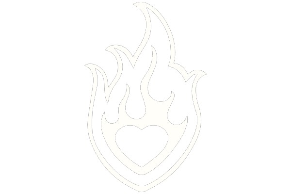 A Symbol of Love and Passion: The Heart and Flame Logo