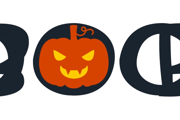 Halloween Jack-O-Lantern Boo