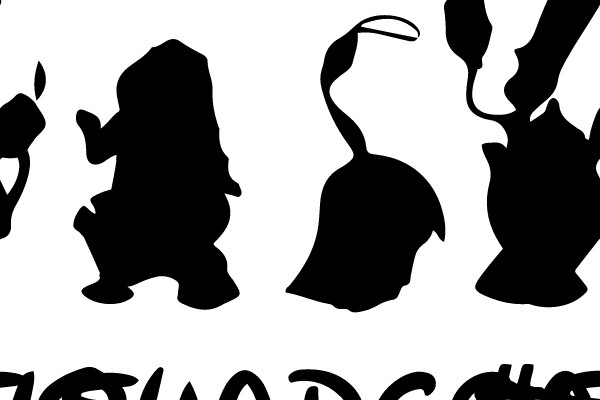 Silhouette of a Tea Set and a Candle, with the Hashtag #SQUADGOALS