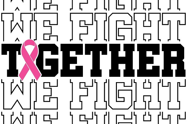 United in Strength: A Breast Cancer Awareness Poster