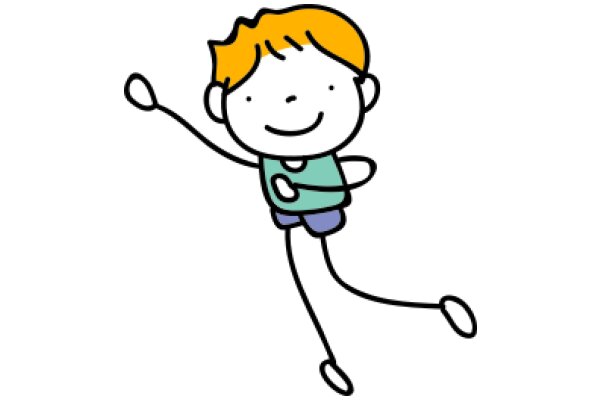 A Cartoon Character's Joyful Expression