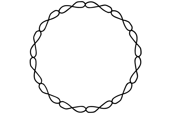 Circular Braid Pattern Diagram