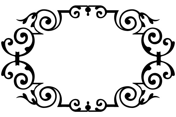 Vintage Flourish Frame Design