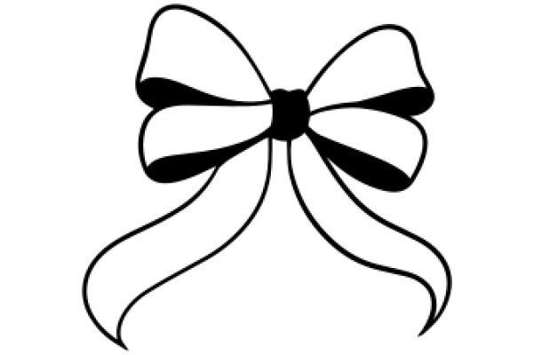 Stylized Bow with a Tail