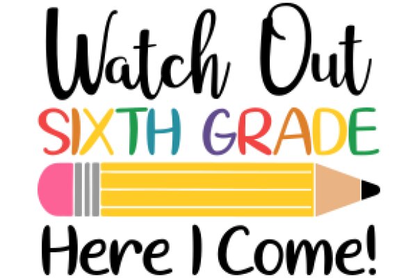 Celebrating the Joy of Learning: A Colorful Invitation to Sixth Grade