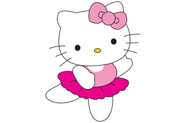 Hello Kitty: A Playful Cartoon Character