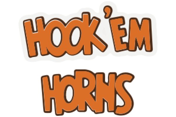Humorous Sign: 'Hoot 'em Horns' - A Playful Twist on a Classic Phrase