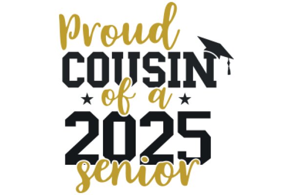 Proud Cousin of a 2025 Senior