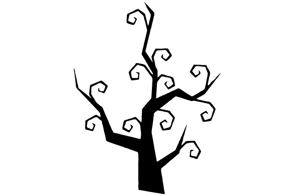 Spooky Tree Clipart