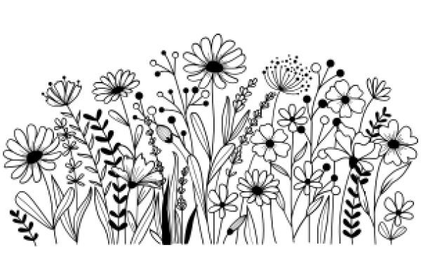 Floral Illustration: A Symphony of Nature's Beauty