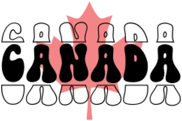 Celebrating Canadian Pride: A Graphic Design Showcasing the Iconic Canadian Symbols