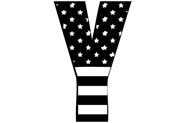 Stars and Stripes: A Simplified American Emblem