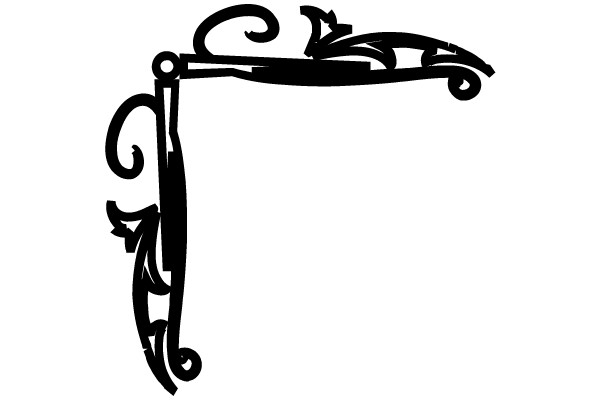 Ornate Vintage Corner Ornament Design