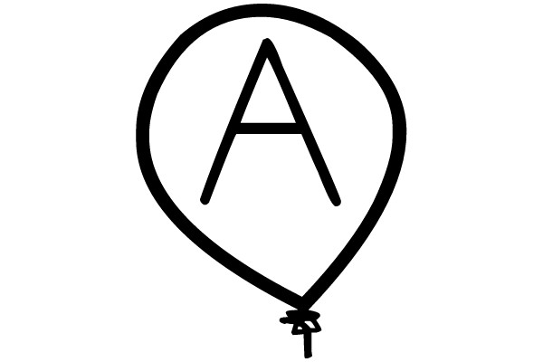 Balloons with Letter A