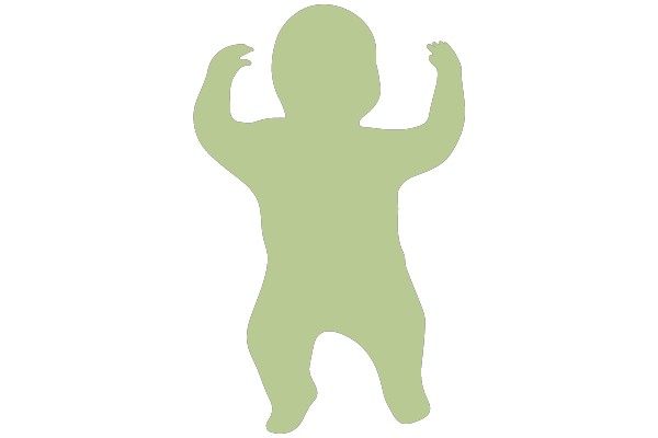 Silhouette of a Baby