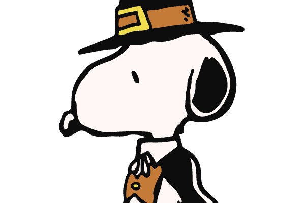 Snoopy in Pilgrim Outfit