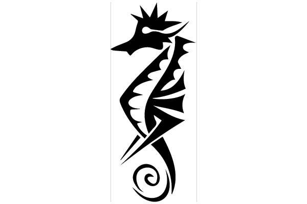 Tribal Seahorse