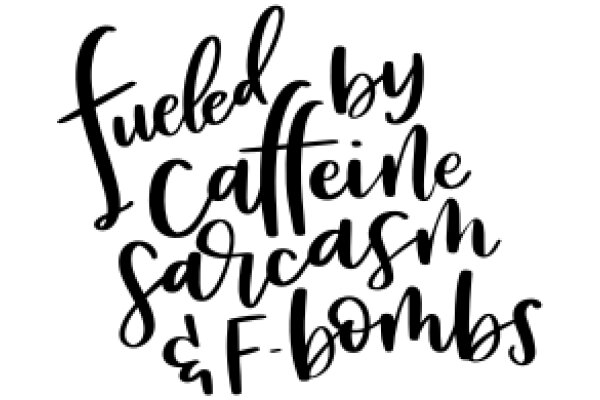 Fueled by Caffeine and Sarcasm: A Graphic Design of a Coffee Shop's Signature