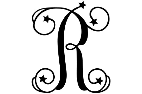 Monogram Logo with Star Design