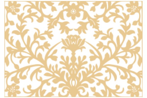 Elegant Floral Pattern: A Detailed and Intricate Design