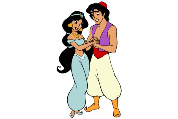 A Disney Princess and Her Knight in Shining Armor