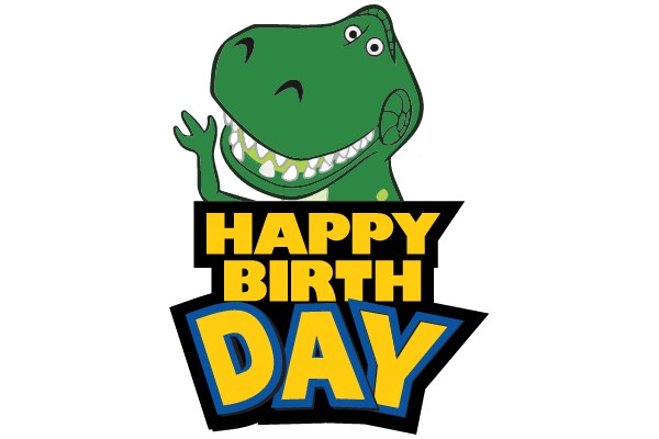 T-rex Birthday Greeting