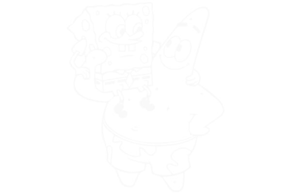 A Playful Encounter: SpongeBob and Patrick's Adventure