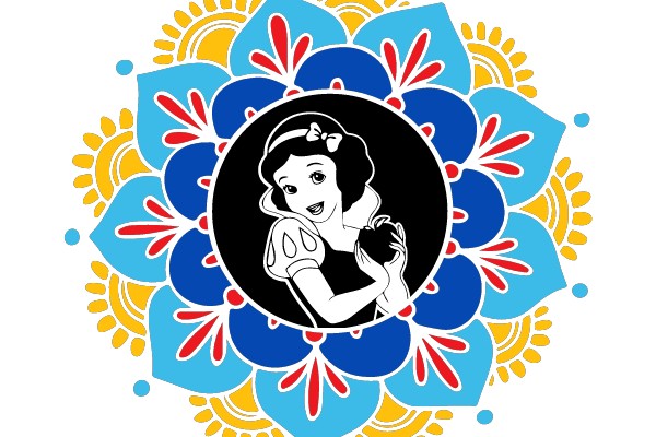 Snow White in Mandalas
