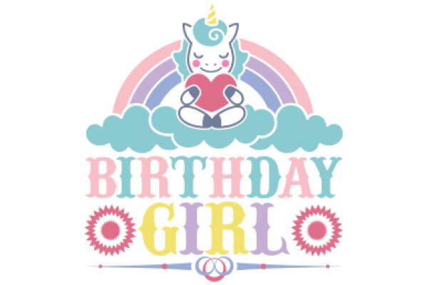 Birthday Girl: A Colorful Celebration of a Unicorn's Special Day