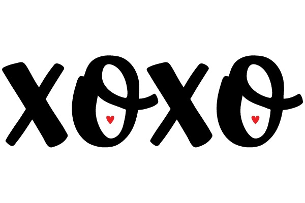 XOXO, a Playful Message of Love