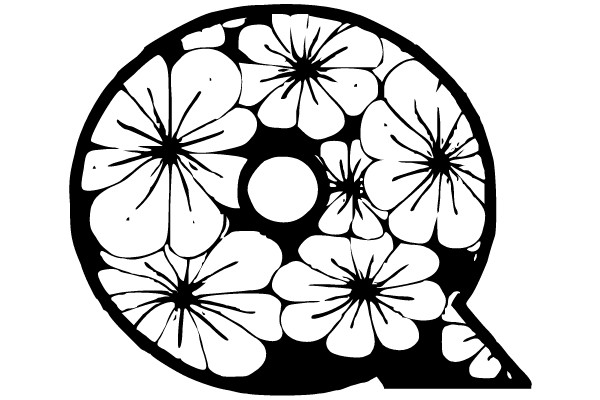 Floral Quotation Mark