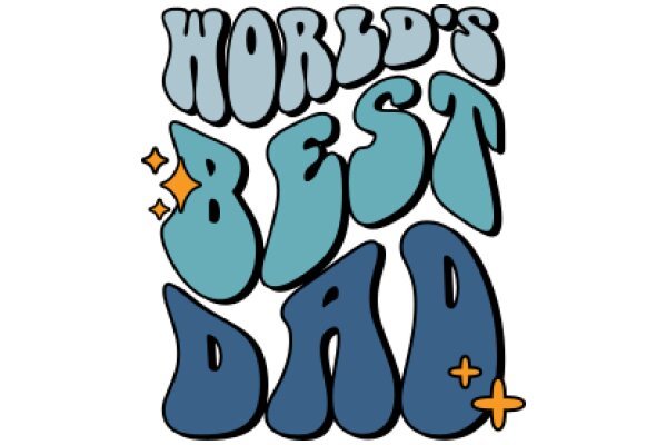 Celebrating the World's Best Dad with a Stylish Graphic Design