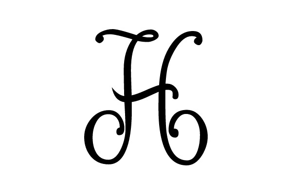 Monogrammed Initials 