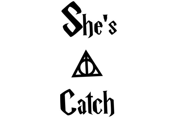 A Playful Blend of Magic and Literature: The Art of Combining 'She's Catch' with 'Harry Potter' in a Graphic Design Project