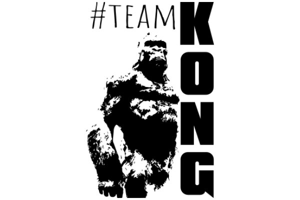 Team Kong: A Monochrome Tribute to the King of Monsters
